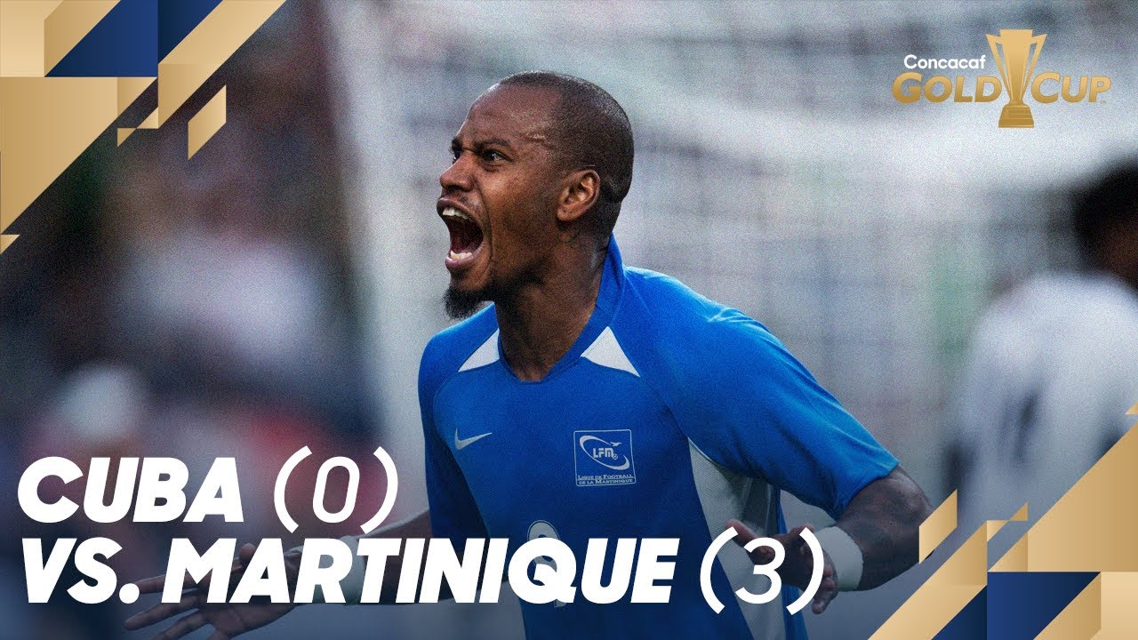 Cuba (0) vs. Martinique (3) - Gold Cup 2019