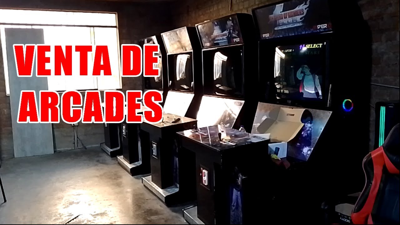 Venta de máquinas arcade en el taller IMPERIO - Lima Perú