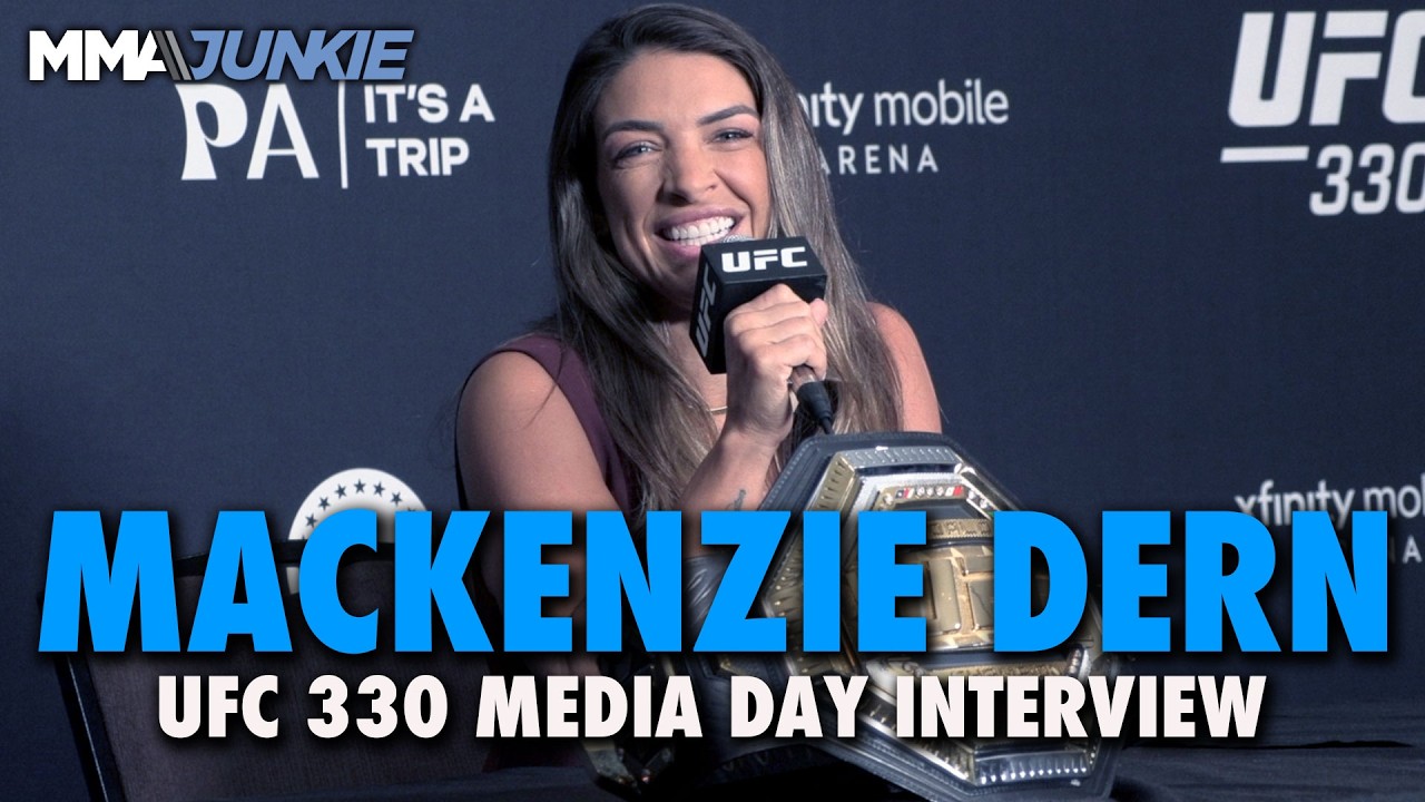 Mackenzie Dern responds to Gillian Robertson dislike: 'I don't know her' | UFC 330