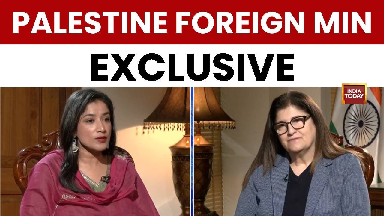 Palestine Foreign Minister Varsen Aghabekian On Gaza Peace Plan And India's Role In Two-State Goal
