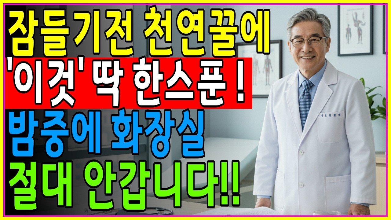 콩팥 살리고 싶다면 잠들기전 천연꿀에 '이것' 딱 한스푼, 밤중에 화장실 절대 안갑니다!!  | 노후건강 | 시니어건강 | 노인건강습관 | 건강정보