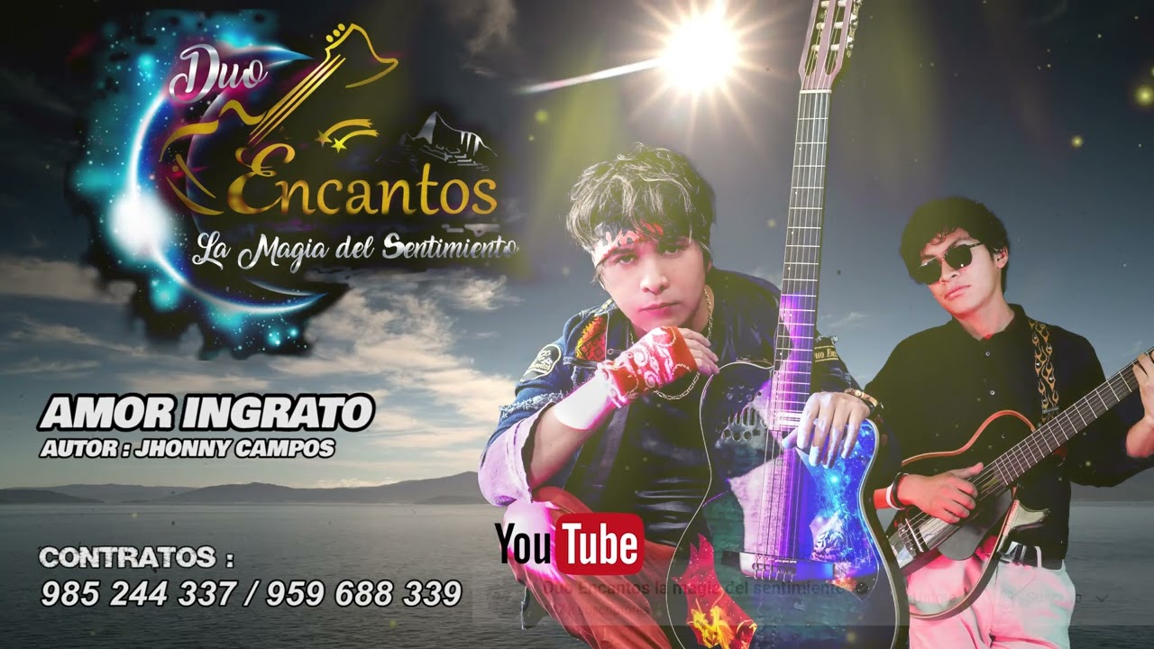 AMOR INGRATO DUO ENCANTOS AUDIO OFICIAL 2025