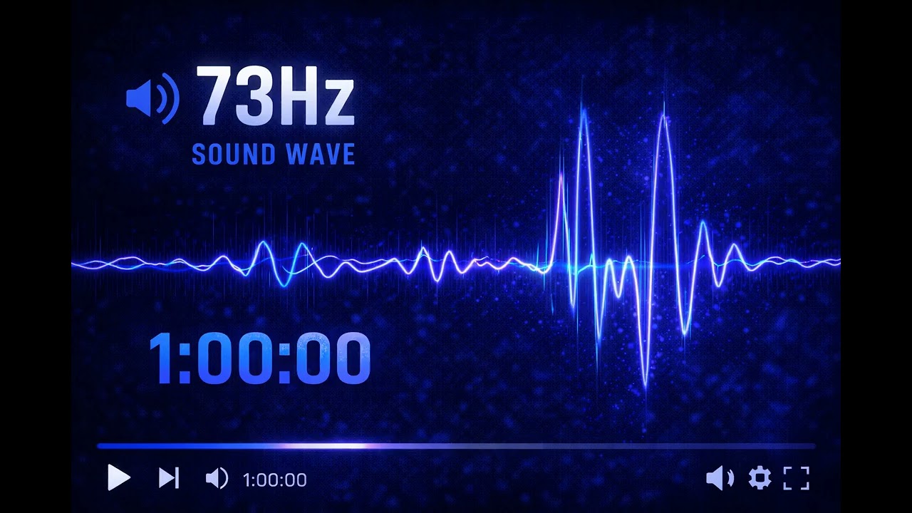 층간소음 주파수🎵(73hz 1시간, 음파 0.9 ) 층간소음가축처리
