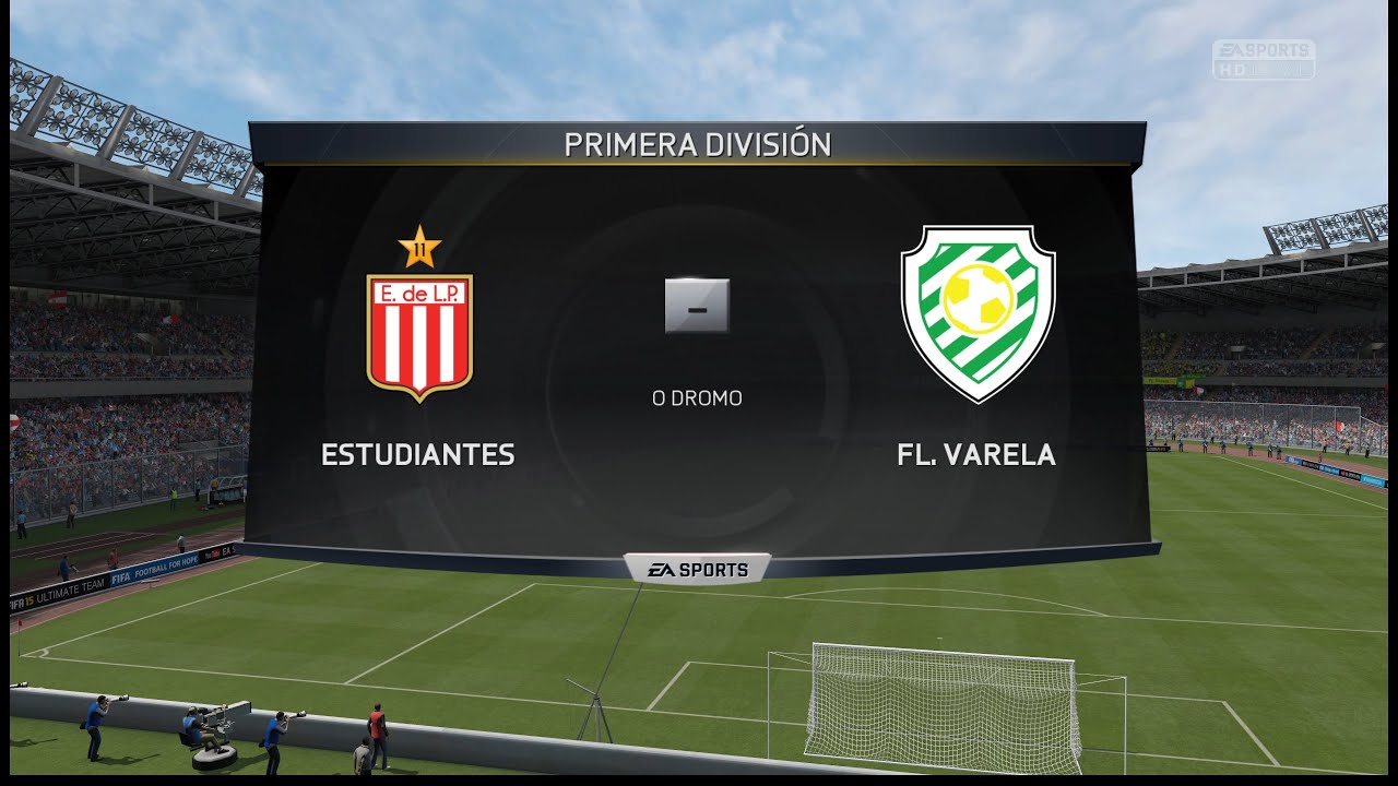 Fifa 15 Чемпионат Аргентины первый тур Estudiantes - FL Varela
