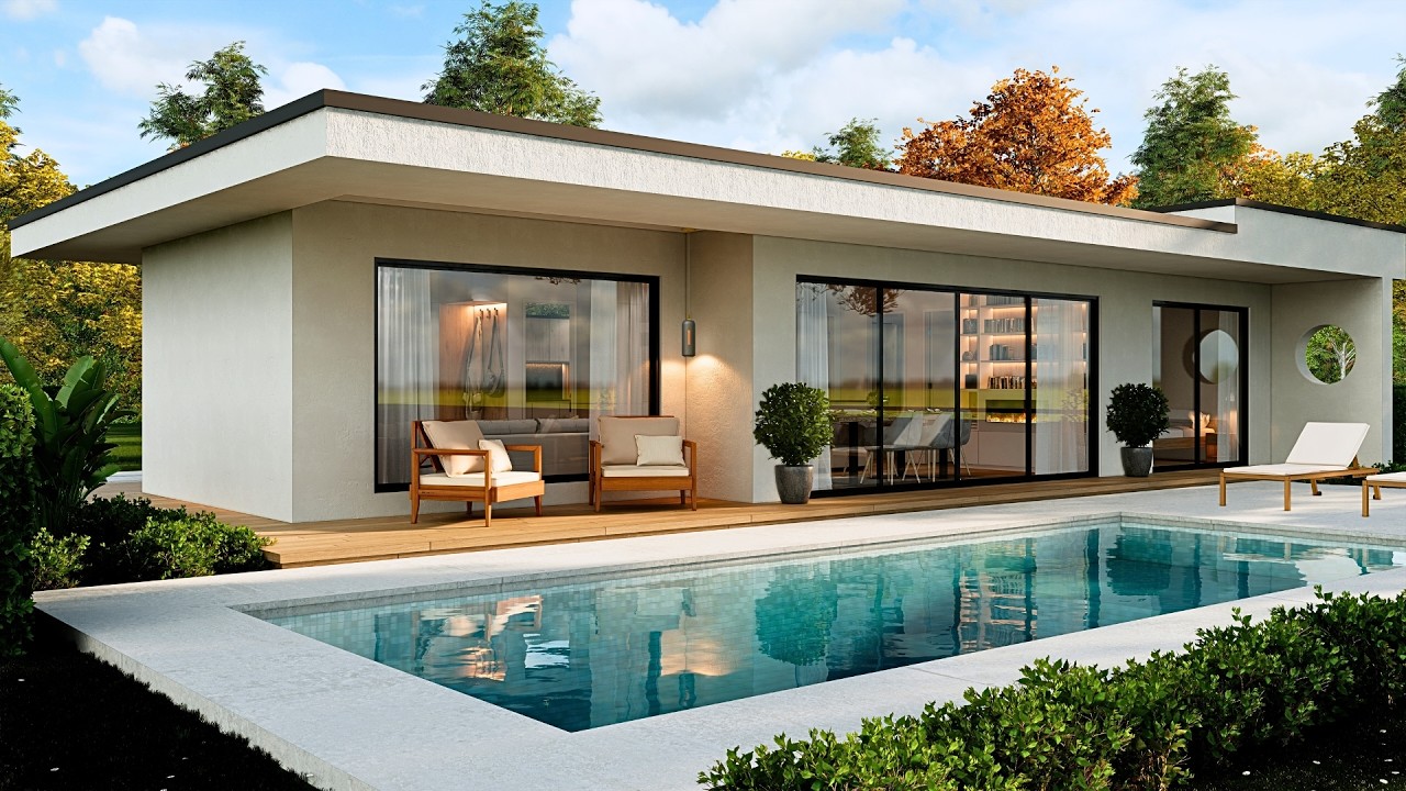 72 qm Kleines Haus PERFEKT für Rentner - 2 SCHLAFZIMMER– zum LEBEN oder zur MIETE als WG?
