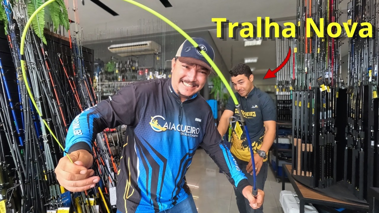Renovando toda minha TRALHA DE PESCA, Novidades e lançamentos exclusivos!