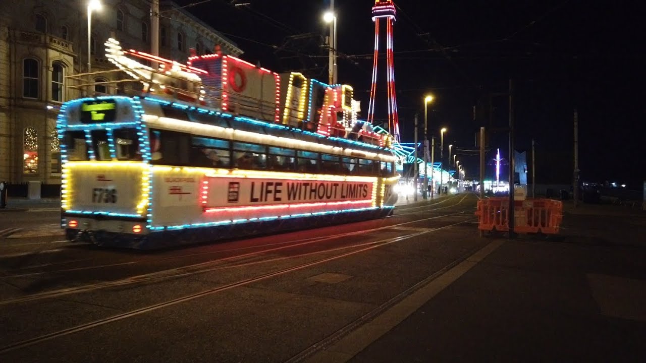 BLACKPOOL 2026  Happy new year to you. friday early evening wal;kabout around blackpool