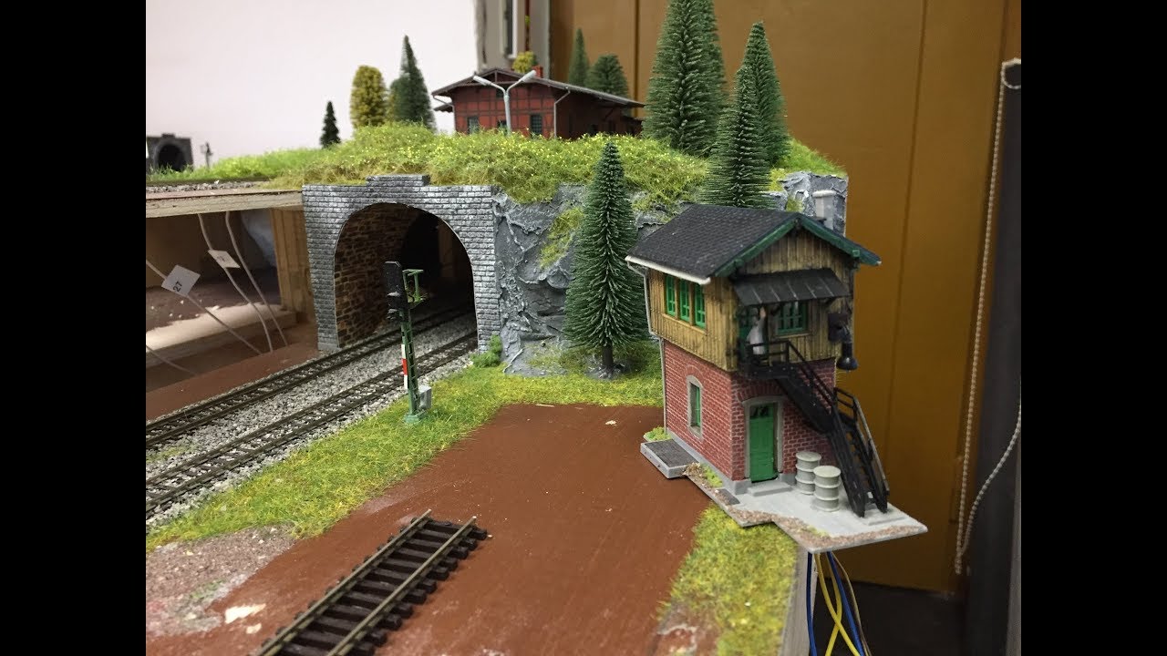 #35 - Modelleisenbahn - Baufortschritt Alm, Stellwerk Alterung und guten rutsch in 2019