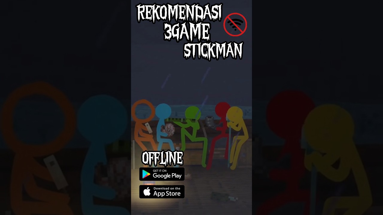 wah guys Rekomend sekali👍🏻⭐ #stickman #game #offline #like #subscribe #multiplayer #war #funk