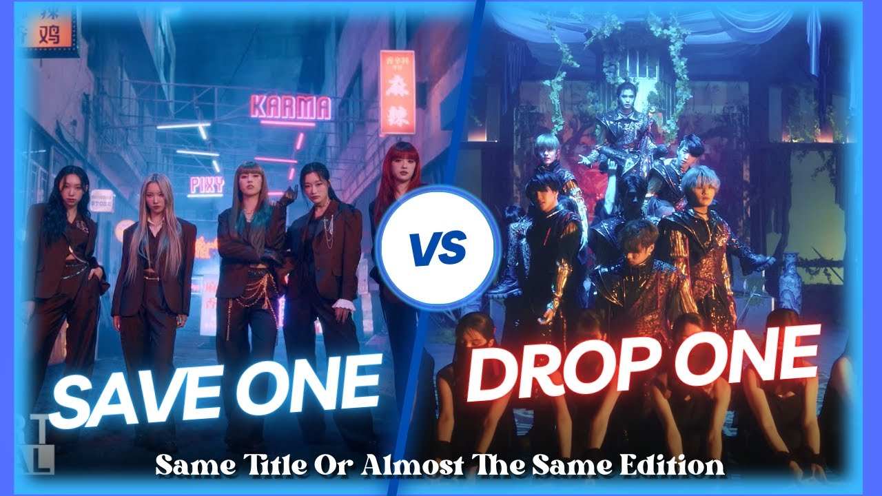 SAVE ONE DROP ONE/Same Title or Almost the Same Edition (30 Rounds + 2 Bonus Rounds)