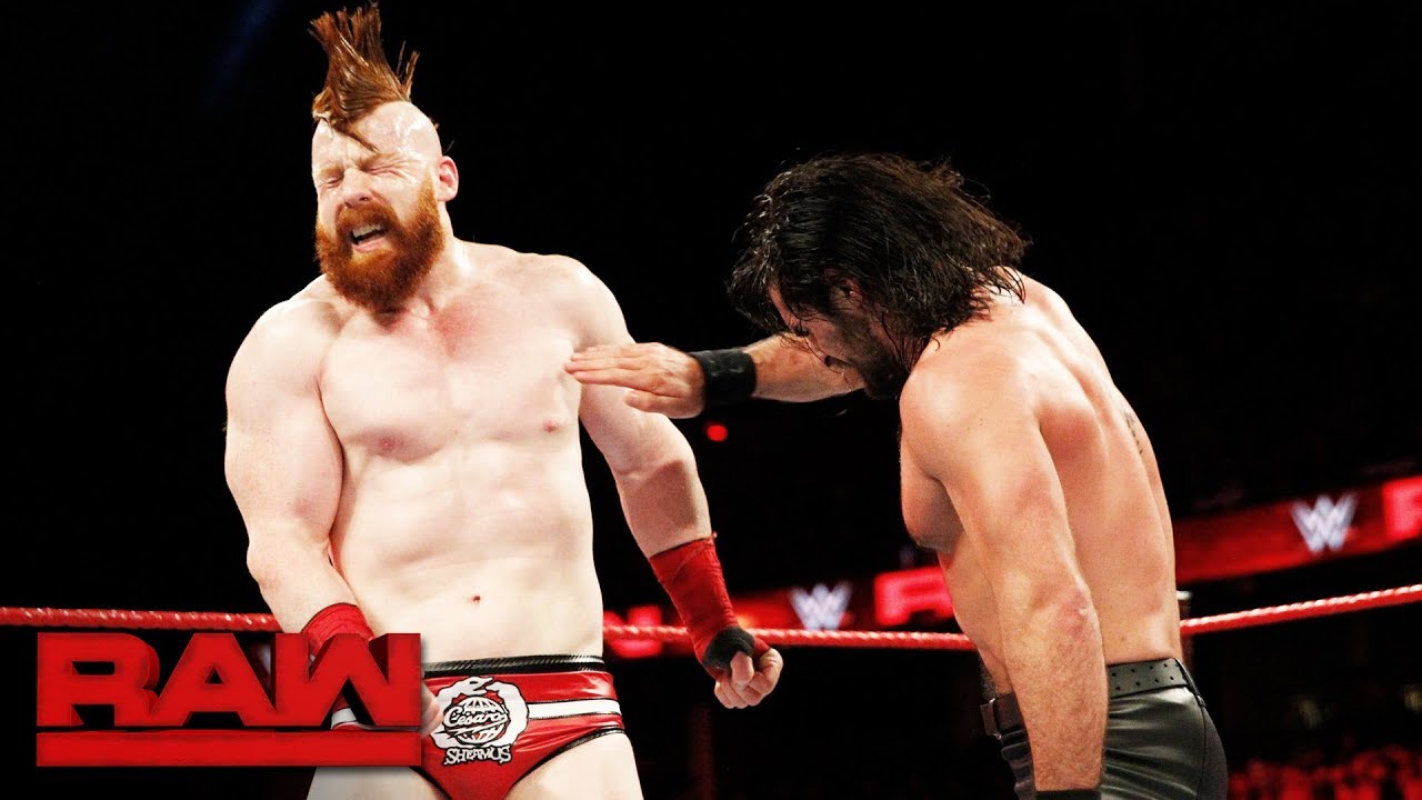 Seth Rollins vs. Sheamus: Raw, Dec. 11, 2017