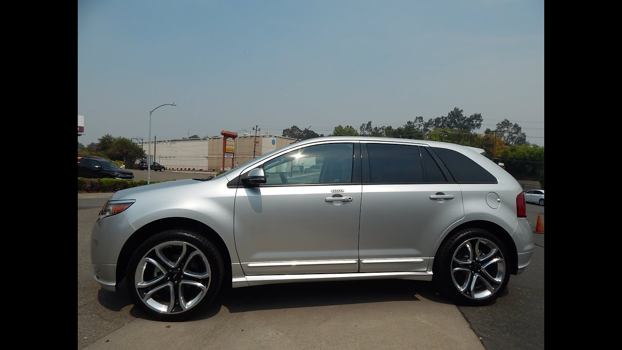 2014 Ford Edge Sport AWD with ONLY  55k original miles.  Video overview and walk around