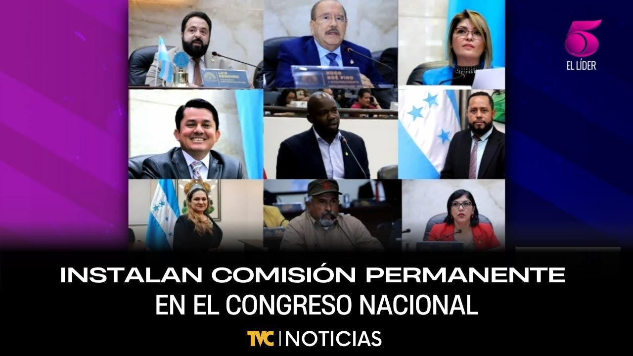 Luis Redondo y junta directiva instalan comisión permanente en el Congreso Nacional