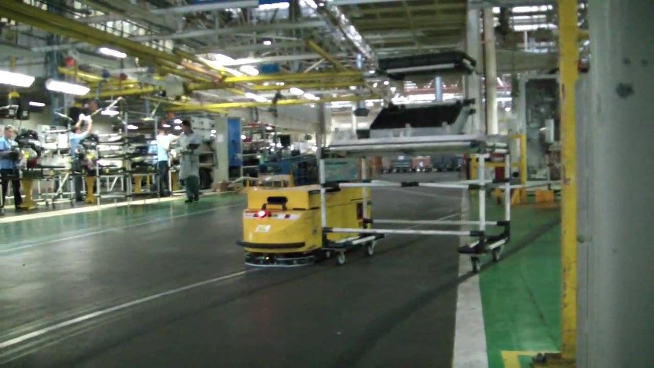 1º Protótipo AGV na Renault Brasil desenvolvido Selettra Automação Industrial - Selettrack
