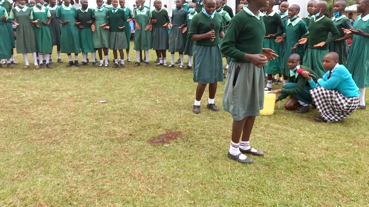 Amazing!! How  St Clare suguta Girls entertained guests with traditional  African kisii songs.#vlog