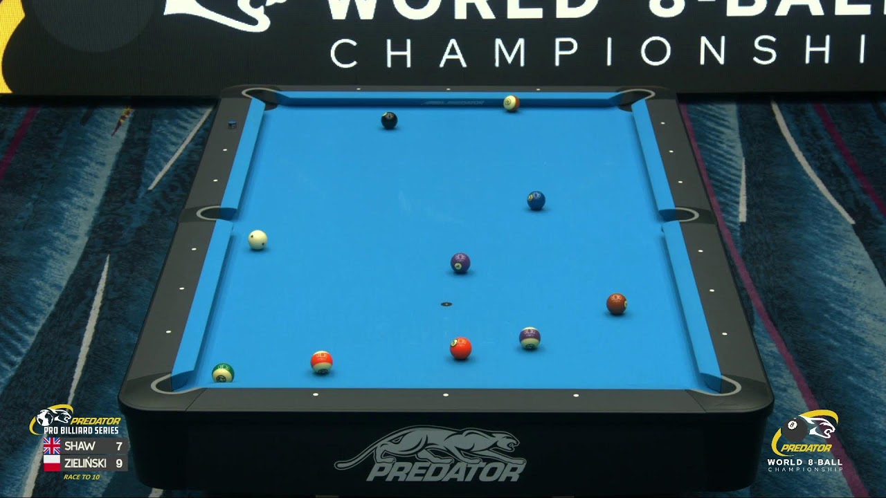 Jayson SHAW vs Wiktor ZIELIŃSKI  ▸ 2022 Predator World 8-Ball Championship ▸ Pro Billiard Series