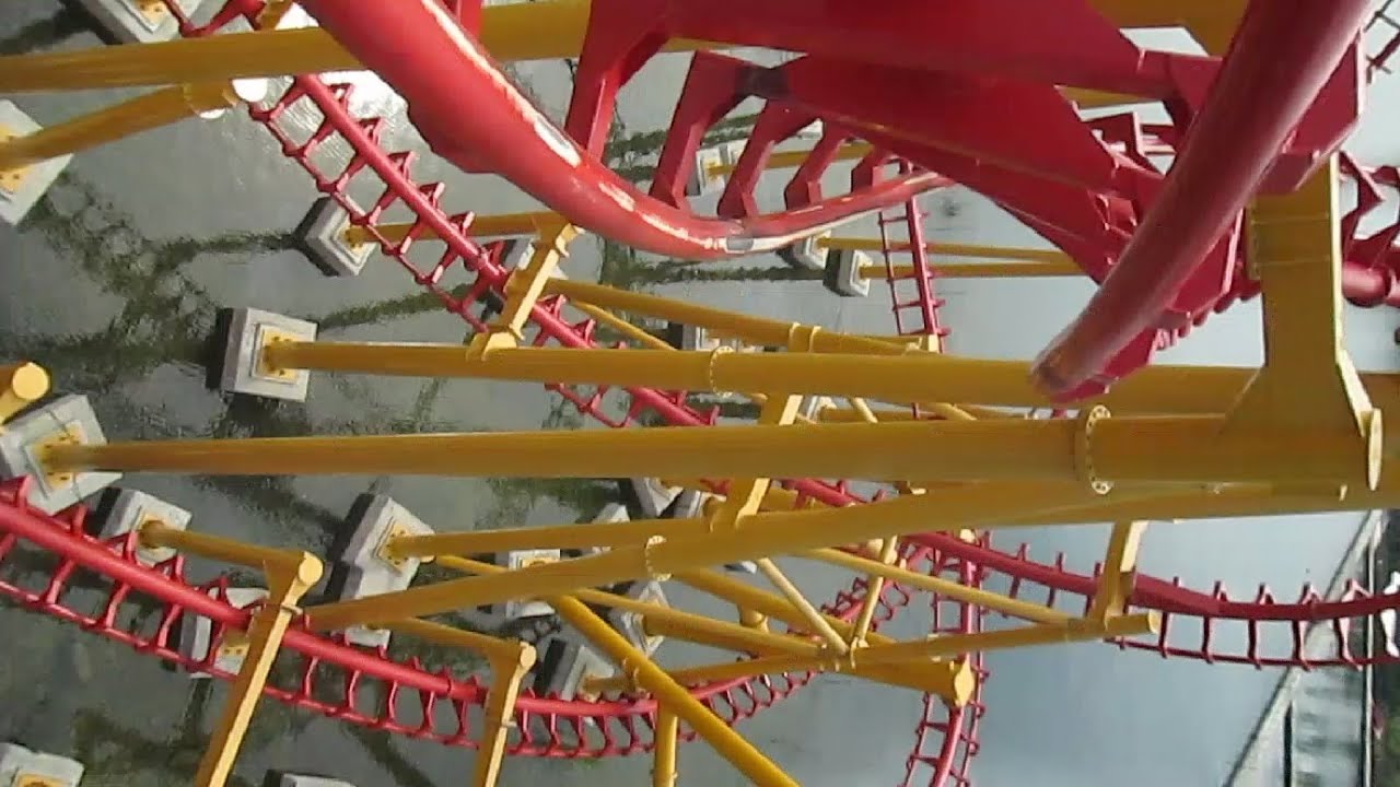 Ednor-l'Attaque front seat on-ride HD POV La Ronde