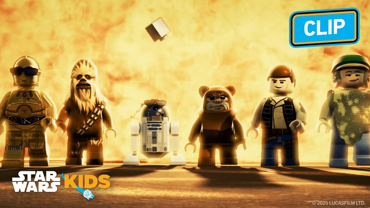 The Coolest Way to Destroy an Empire Base😎💥| LEGO Star Wars: Droid Tales | @StarWarsKids