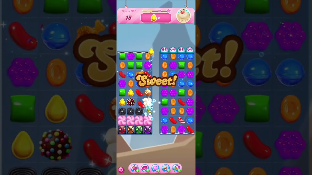 Hard level candy crush saga 😍#gameplay #games #gamer #game