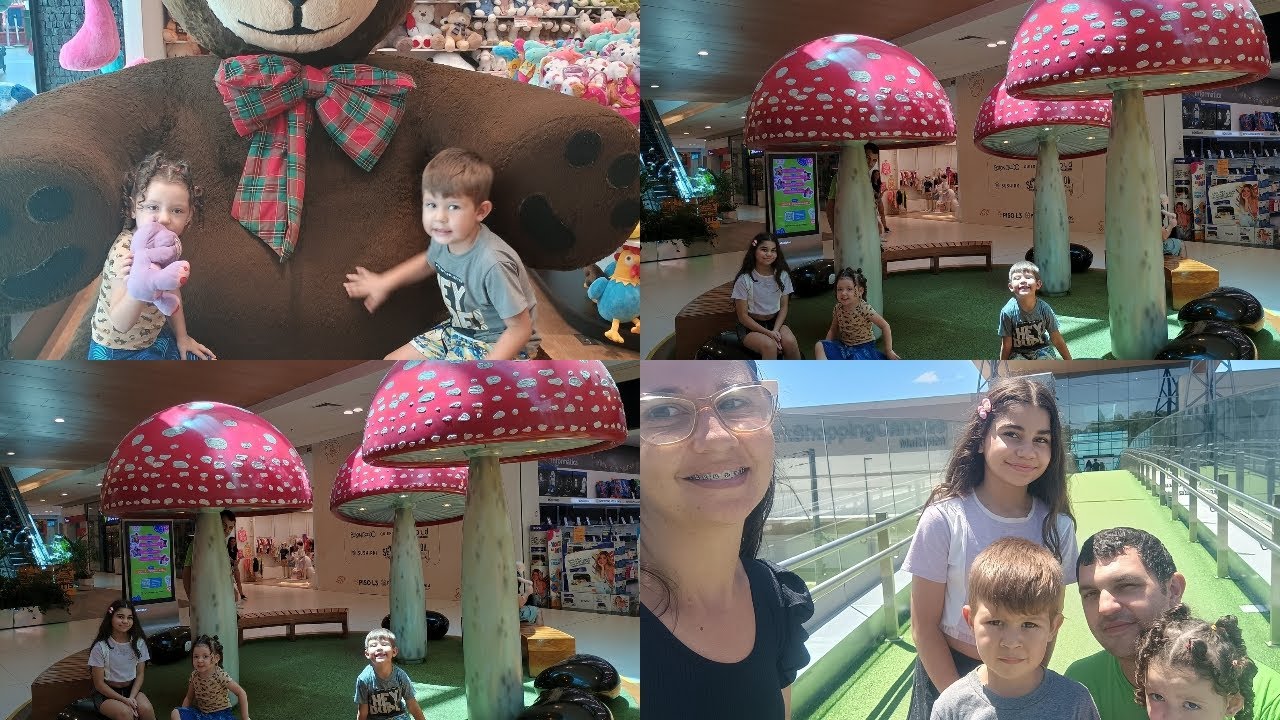 Dia de passeio no shopping 🥰