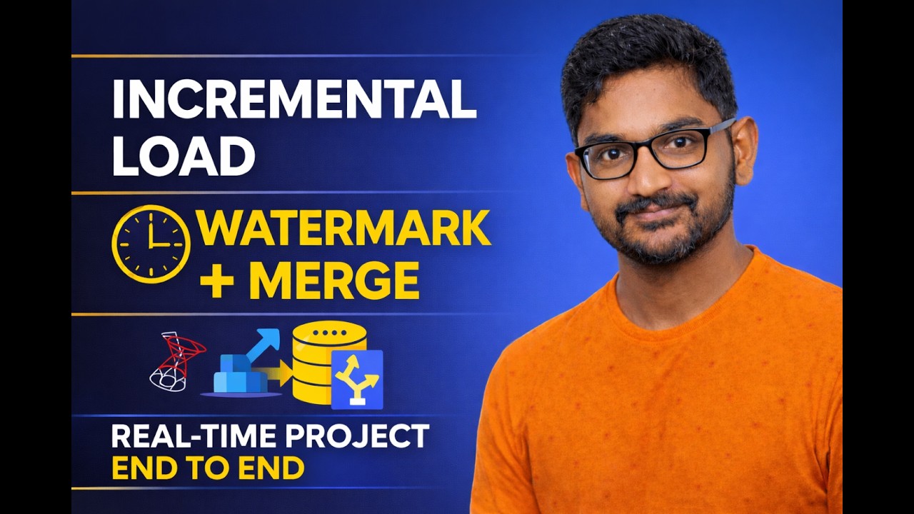 19. Инкрементальная загрузка с использованием Watermark + MERGE в Azure Data Factory (шаблон ADF ...