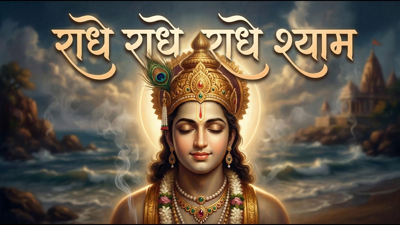Radhe Radhe Radhe Shyam Dhun | Peaceful Krishna Chant for Meditation & Bliss