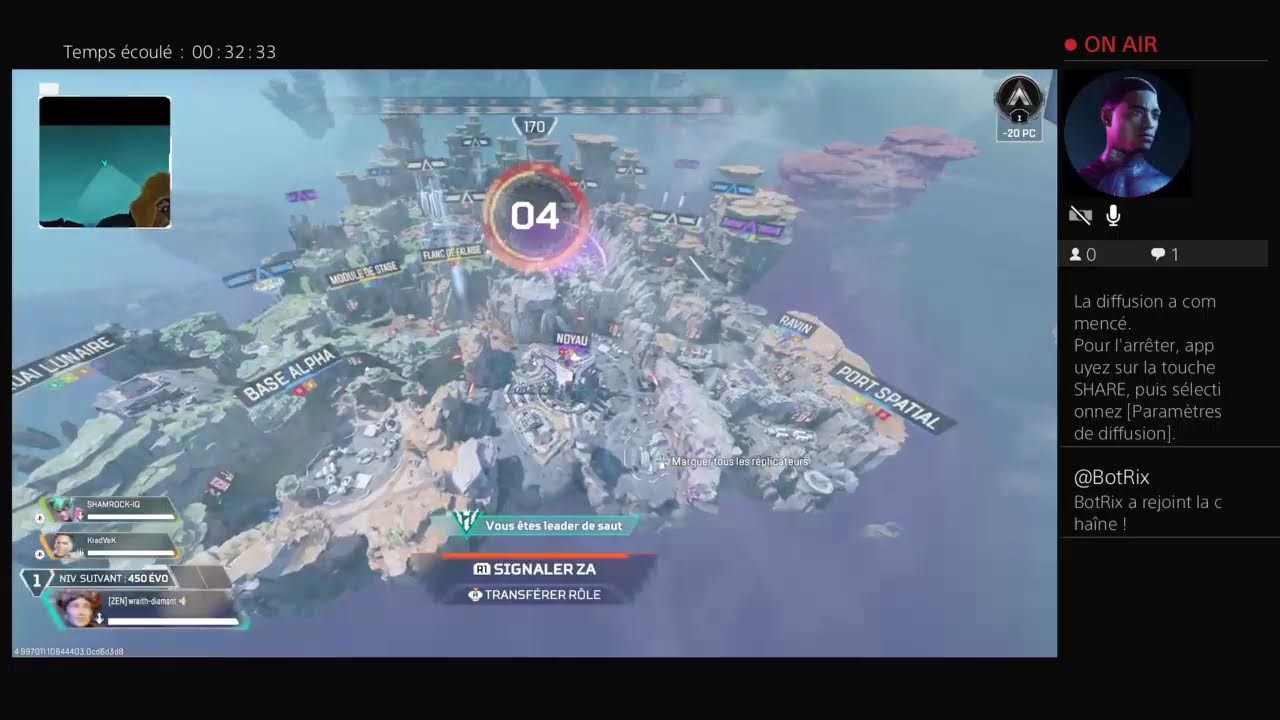 Live apex ranked et go 100 abonné