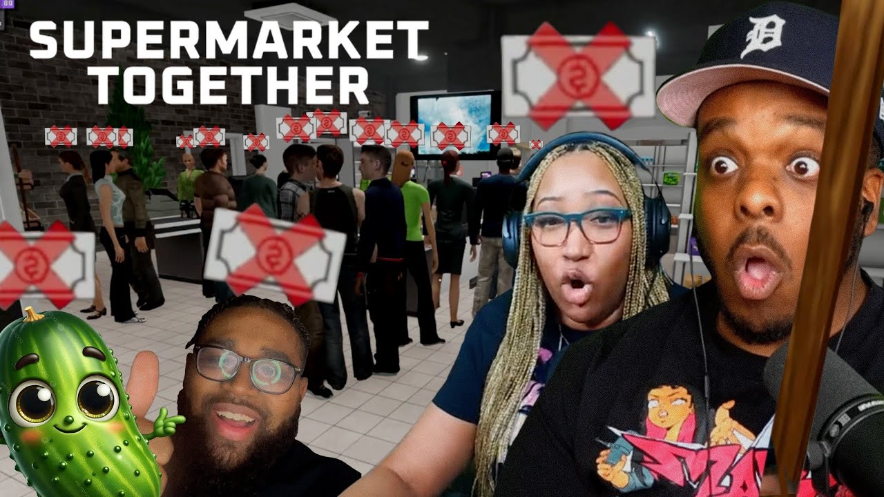 The Most Stealing I Ever Seen! SUPERMARKET TOGETHER  @britani @PickleJuiceCaboose @JevonOD