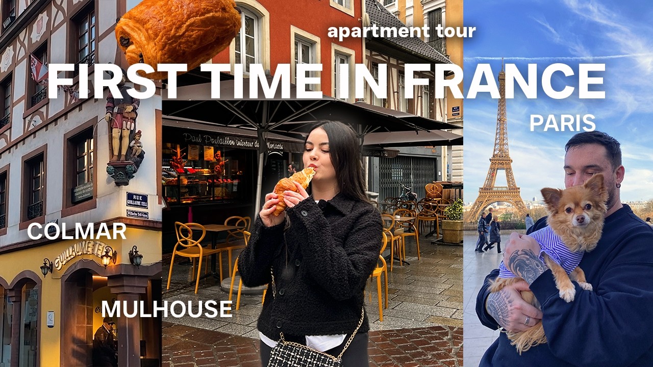 french vlog: Mulhouse, Colmar, Paris lifestyle & foods