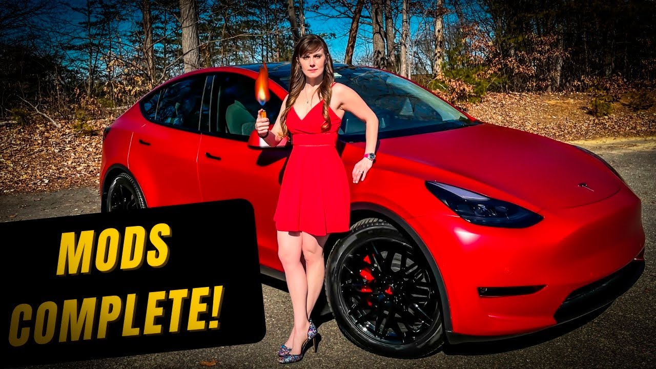 REVEAL of my Tesla Model Y! | My modifications to RLD is finally complete!