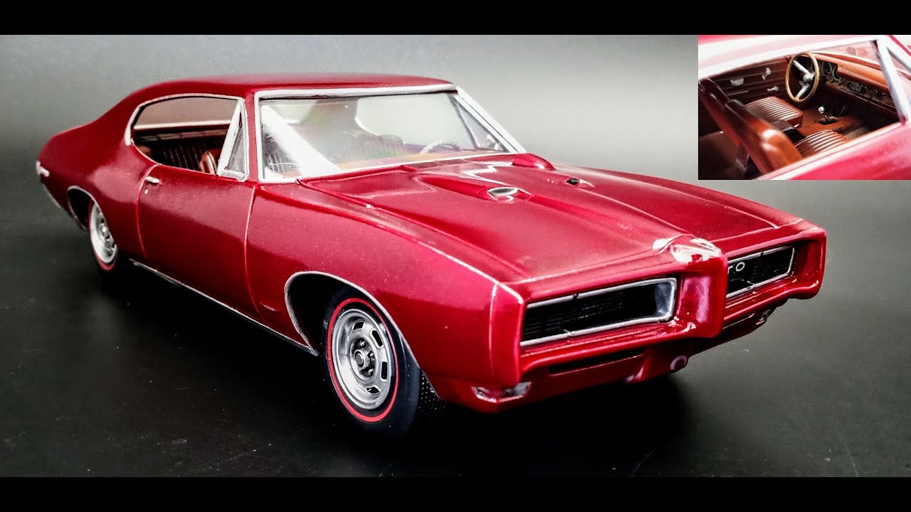 НОВИНКА! 1968 Pontiac GTO 400 V8 масштабом 1/25. Сборка модели. Как собрать приборную панель с по...