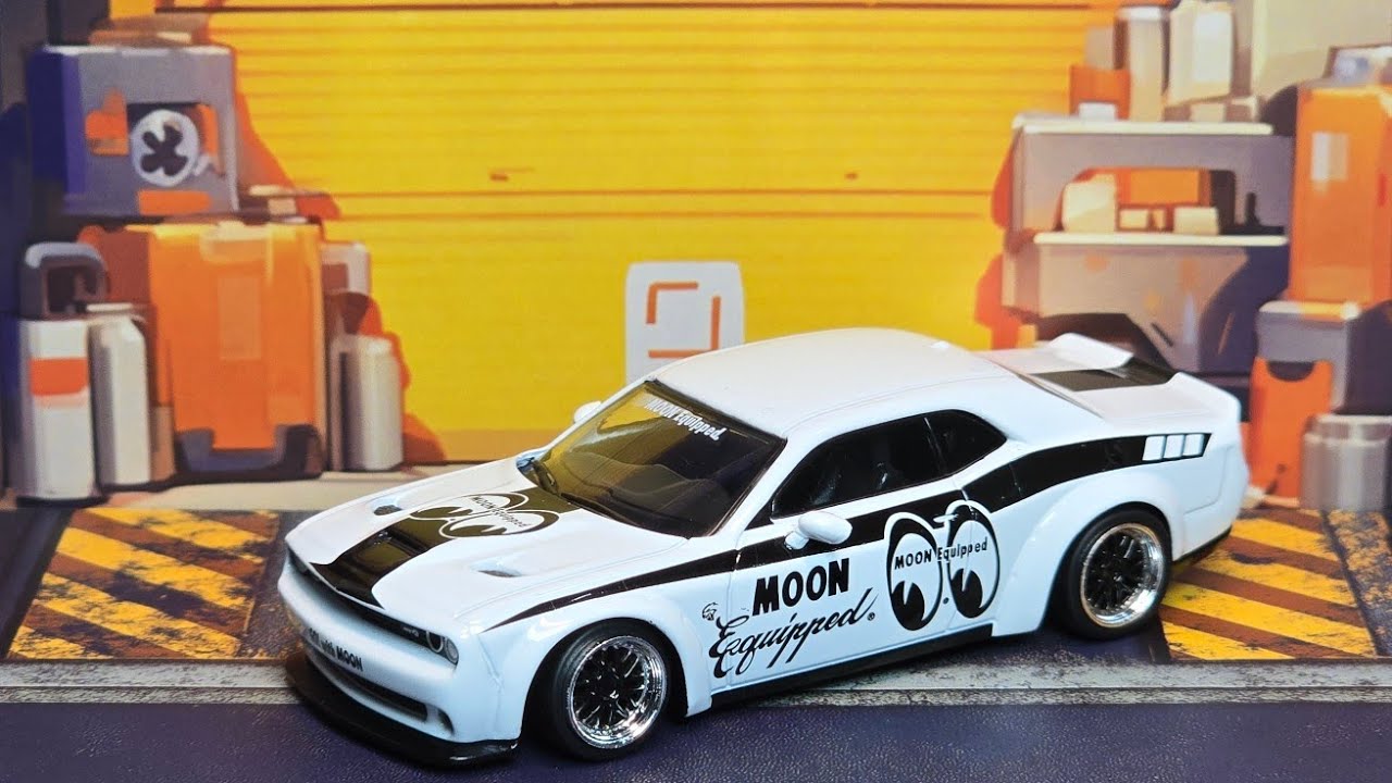 LB-WORKS Dodge Challenger SRT Hellcat - TARMAC - Unboxing.