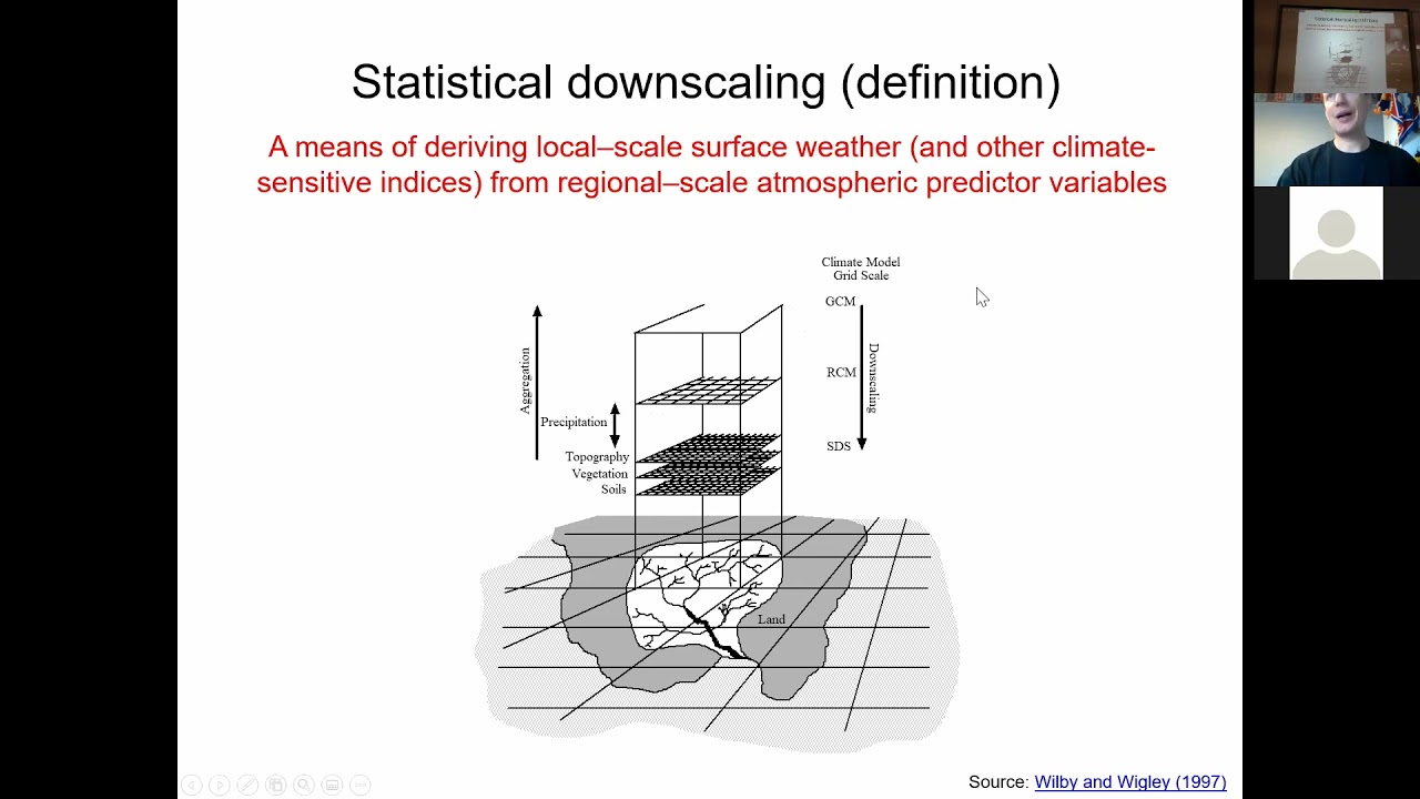 01 Prof. Dr. Rob Wilby (LU) - Lecture on Statistical downscaling and generation of climate extremes