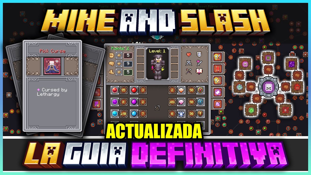 ✅ GUIA COMPLETA Mine And Slash - Mod RPG para Minecraft 1.20.1