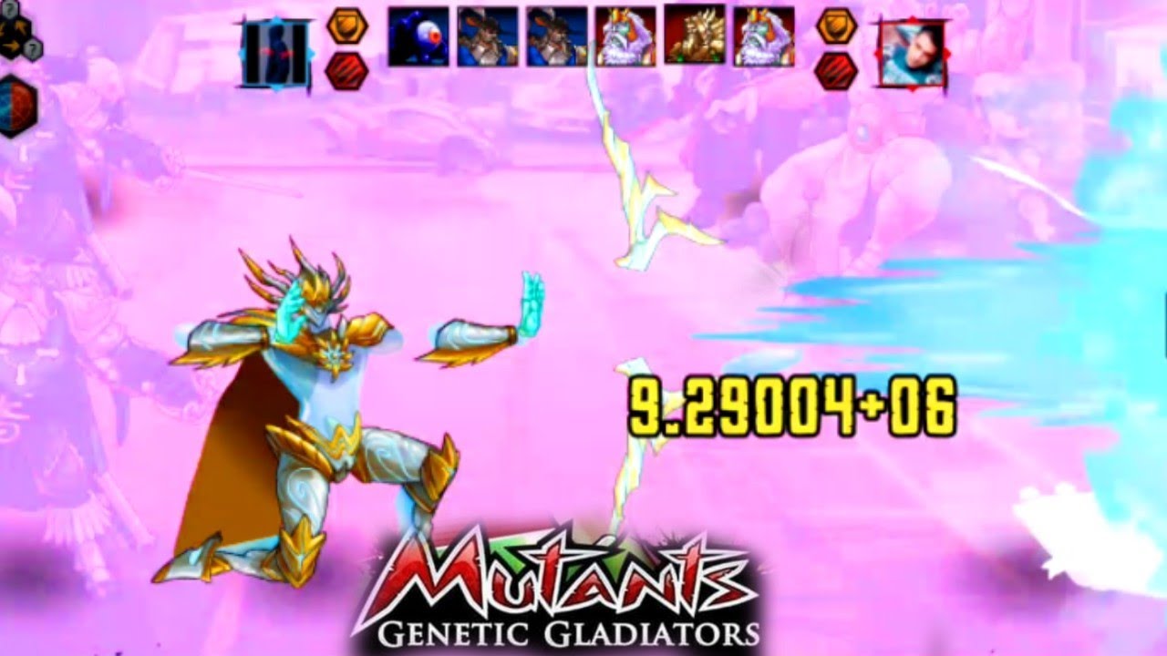 الاكونت الجديد العظمه بتاعي + لعب في الPVP🤯😱 في لعبه mutants genetic gladiators