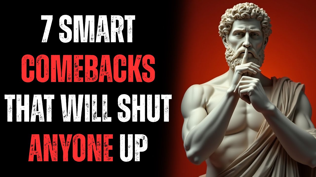 7 остроумных ответов, которые заставят замолчать кого угодно — стоицизм
