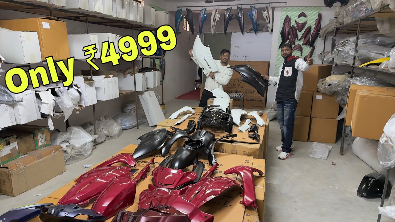 मात्रा ₹5999 Scooty All Model Full Body Spare parts | Cheapest bike Scooty Body Parts in delhi 
