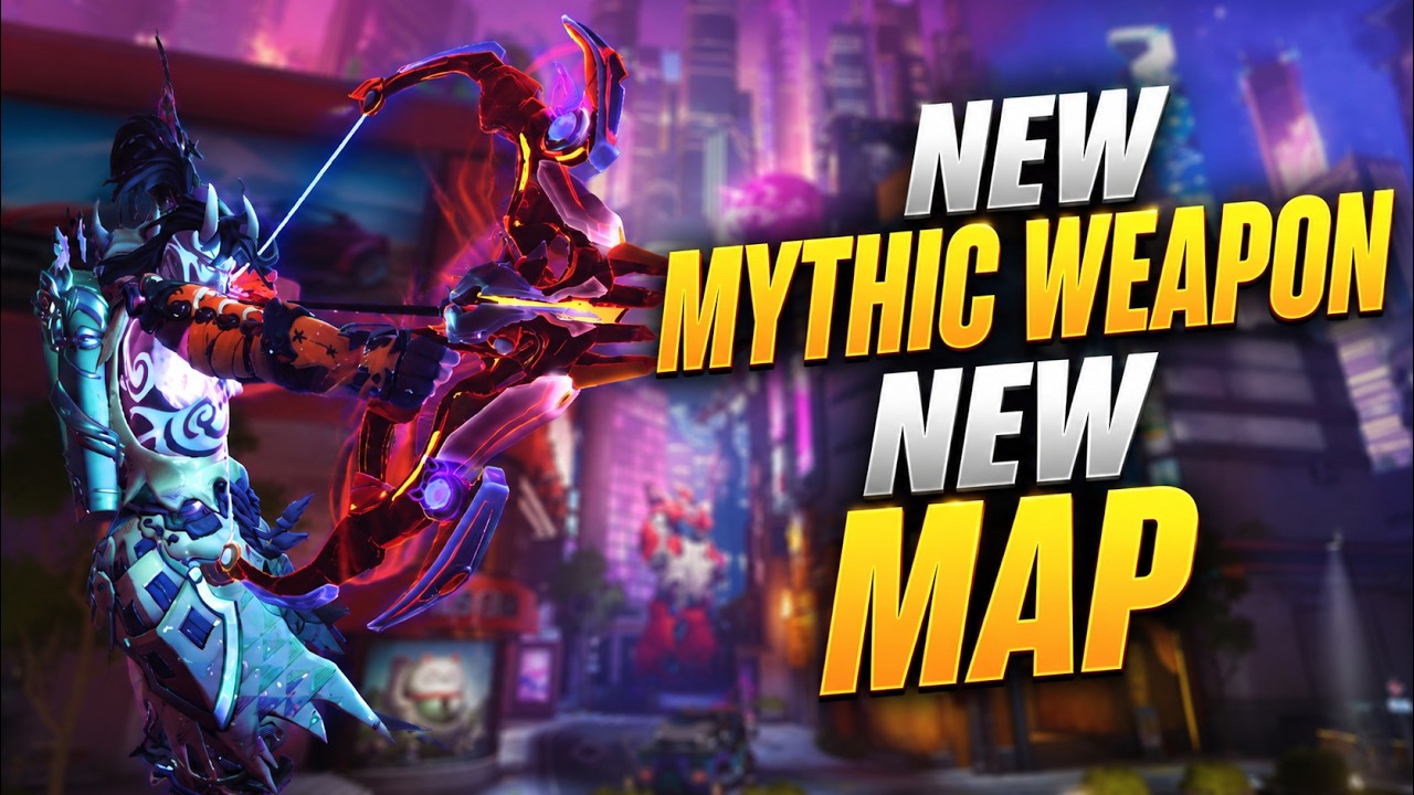 Top 50 Hanzo Tries the New Mythic Weapon