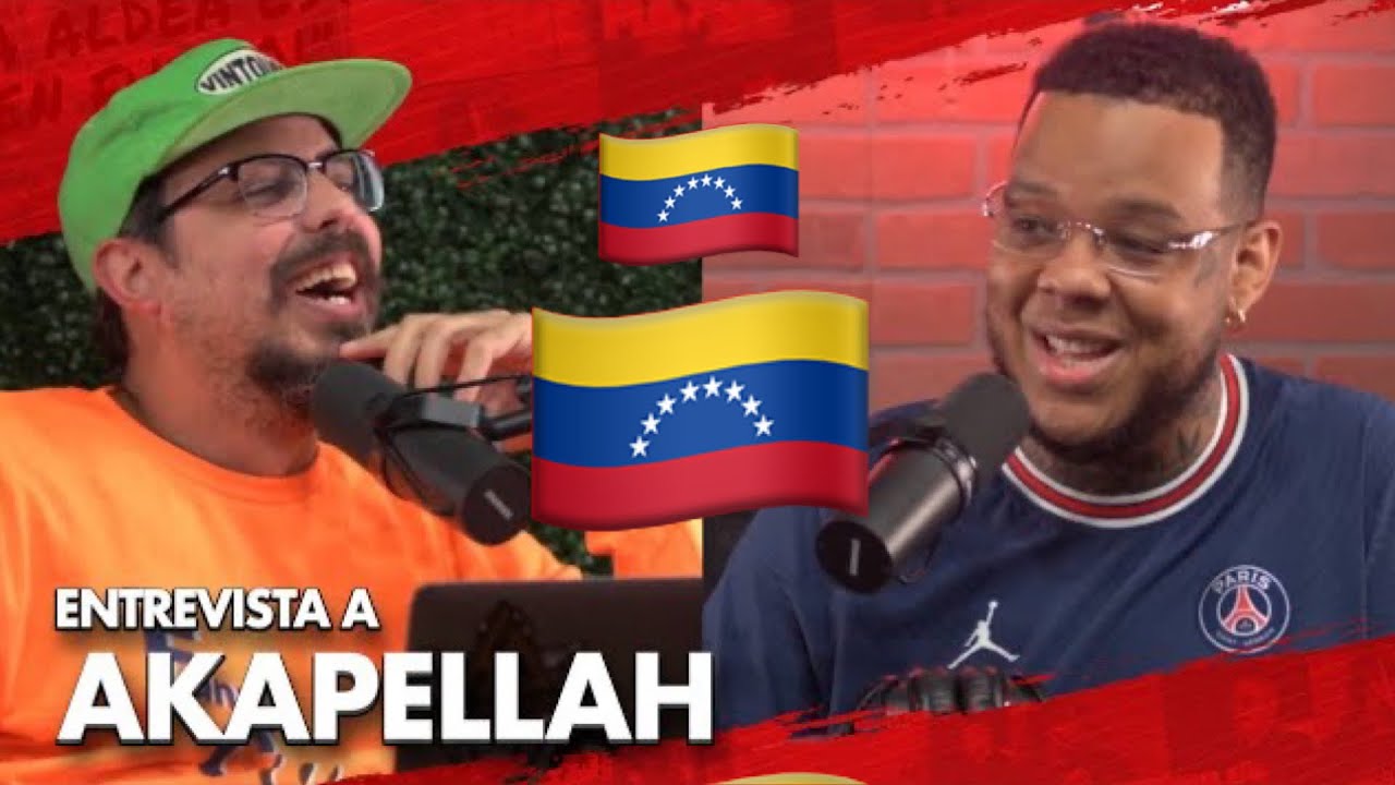 AKAPELLAH: probablemente el mejor liricista que he entrevistado. VENEZUELA en la CASA!!!