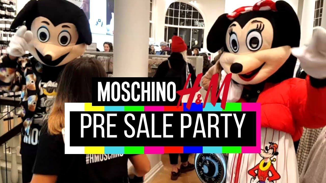 Moschino H&M: Pre Sale Party