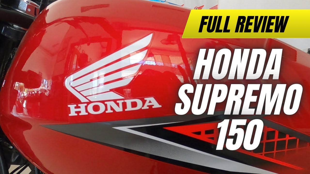 Honda Supremo 150 Sulit Na Motor na pang pasada ni Honda ngayong 2025! - Langga Gail