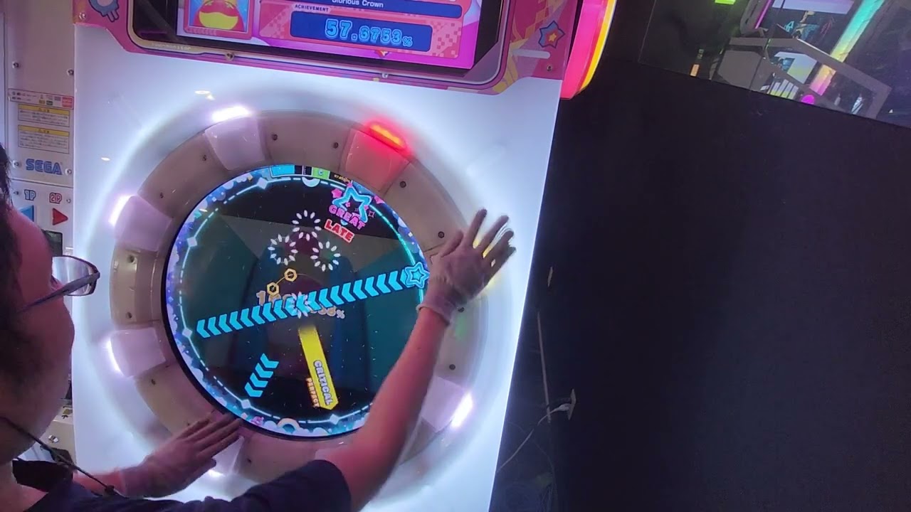 【maimai手元動画】 Glorious Crown EXPERT 自己ベスト 99.8727%