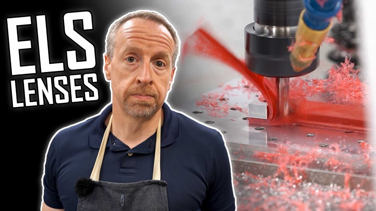 Lathe Electronic Leadscrew Part 18:  Machining Display Lenses