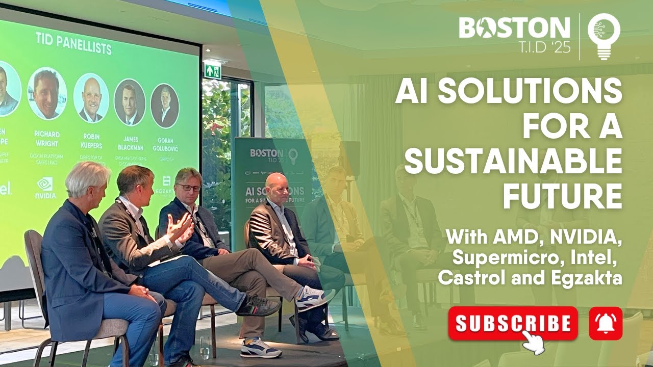 AI SOLUTIONS FOR A SUSTAINABLE FUTURE | BOSTON TECHNOLOGY INNOVATION DAY 2025