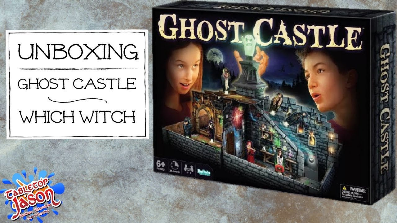 Ghost Castle (Which Witch?) Board Game Unboxing