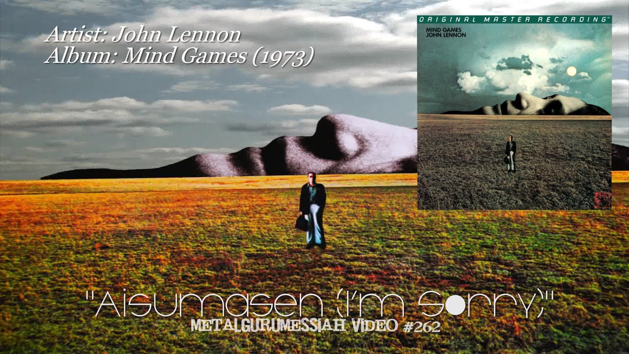 Aisumasen (I'm Sorry) - John Lennon (1973) Remastered Audio 1080p Video