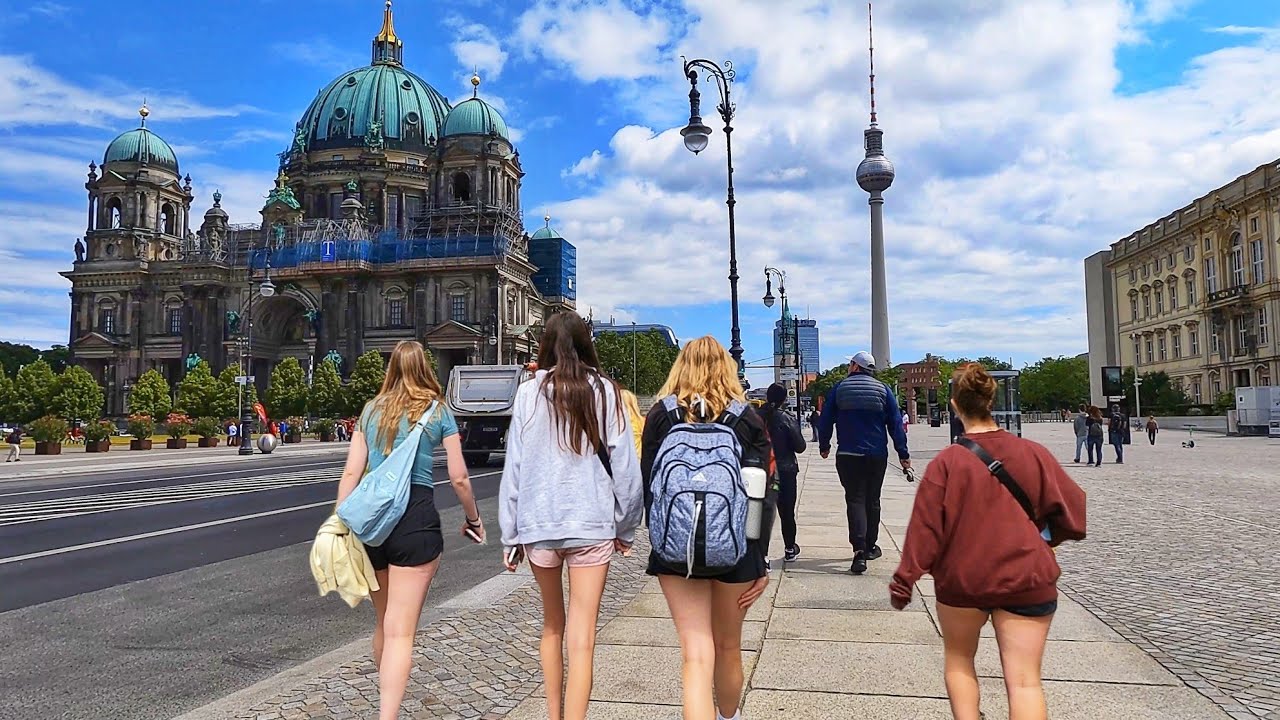 [4K] Walking in Berlin Germany 2023. Berlin Castle. Walk in Berlin.