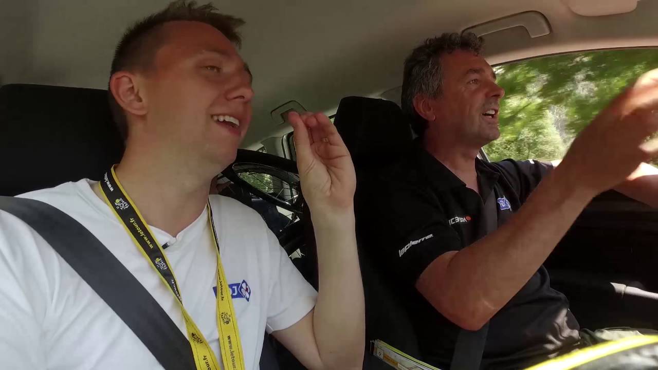 Tour de France 2016 - Le Stagiaire FDJ S03E09 : En voiture
