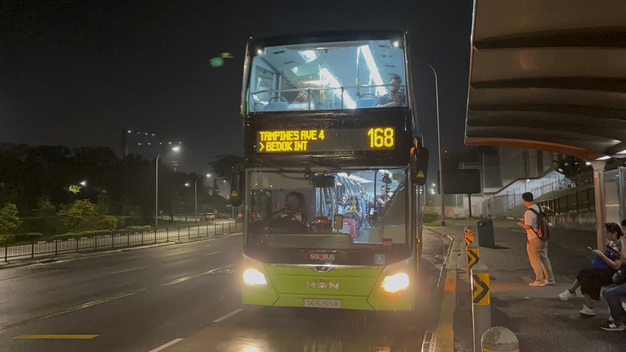 SBS Transit MAN ND323F A95 (Batch 5) SG6265B on Service 168