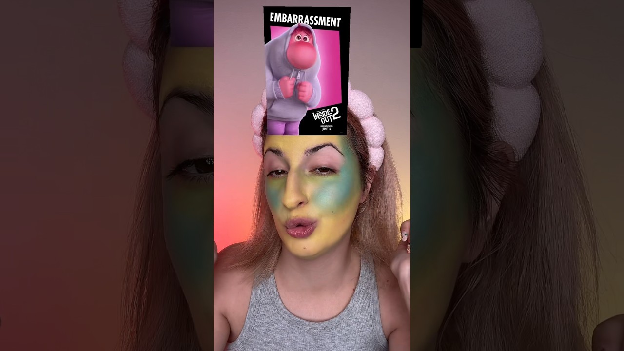 IL FILTRO DI INSIDE OUT 2 SCEGLIE IL MIO MAKEUP 😂